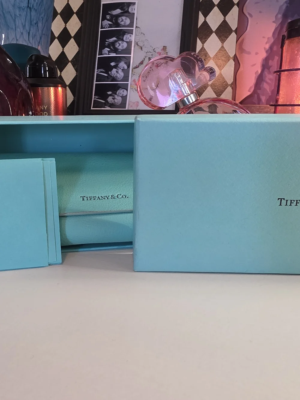 Tiffany & Co. Brown Cat-Eye Women's Glasses with Tiffany Blue Case - Picture 5 of 6